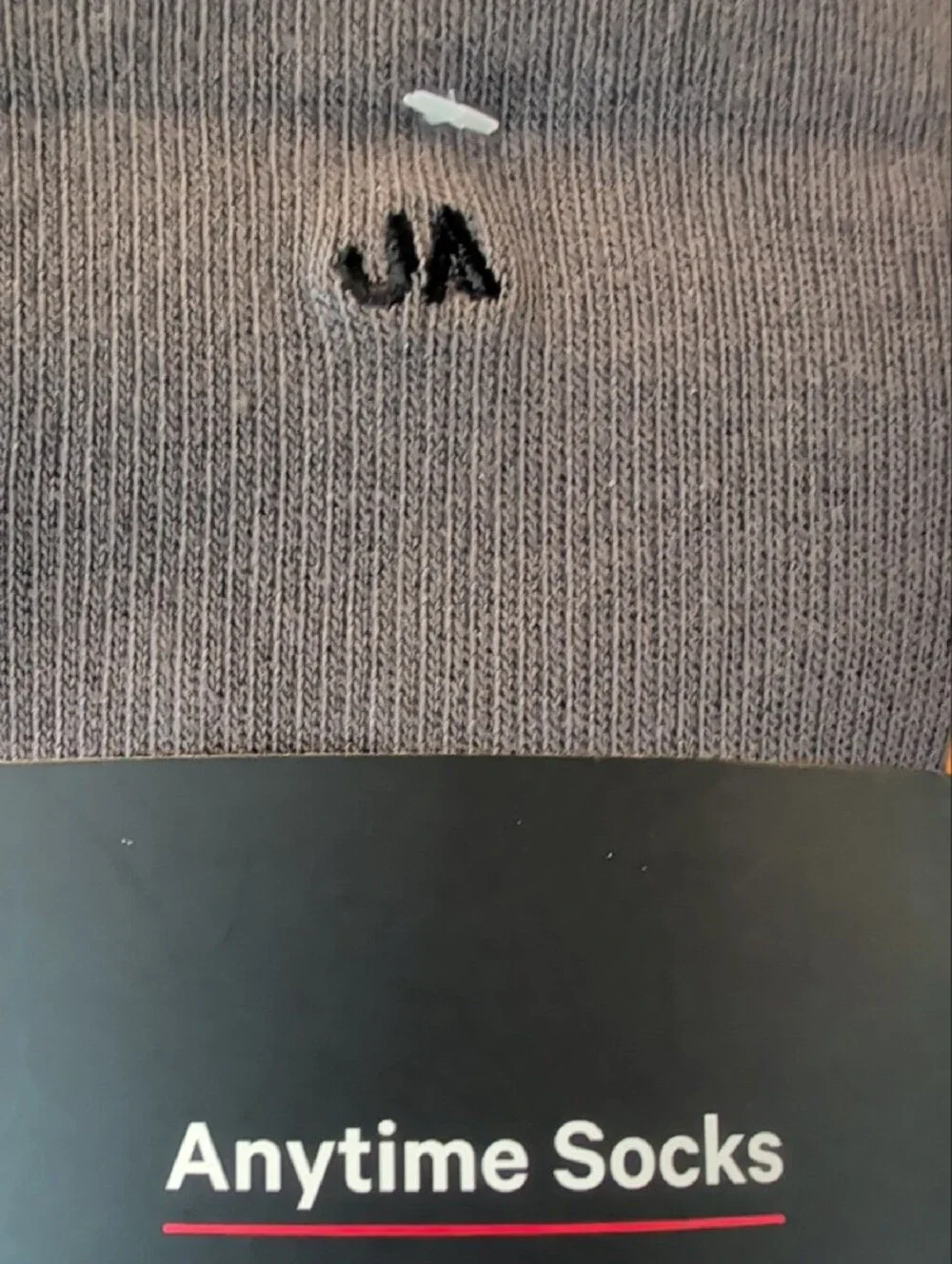 Men’s Jack Archer Crew Socks in Charcoal Gray OSFM
